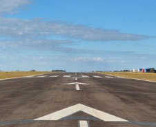 Aeroporto de Pato Branco recebe visita técnica para atualização do Plano Aeroviário Estadua