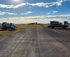 Aeroporto de Pato Branco recebe visita técnica para atualização do Plano Aeroviário Estadua