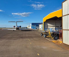 Aeroporto de Pato Branco recebe visita técnica para atualização do Plano Aeroviário Estadua