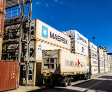 Porto de Paranaguá responde por quase 50% das exportações brasileiras de frango