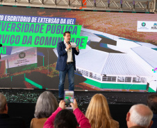 Governador Ratinho Junior inaugura Escritório de Extensão da UEL em Assaí