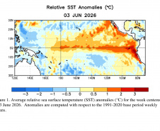 SIMEPAR - AGÊNCIA AMERICANA CONFIRMA INÍCIO DO EL NIÑO. IMPACTOS NO PARANÁ COMEÇAM A PARTIR DE JULHO