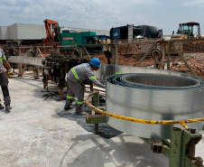 Sanepar finaliza maior reservatório de água tratada da América Latina feito em duplo aço