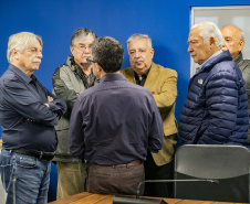 Movimento Pró-Paraná conhece projetos da Portos do Paraná e visita obras do Moegão