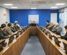 Movimento Pró-Paraná conhece projetos da Portos do Paraná e visita obras do Moegão