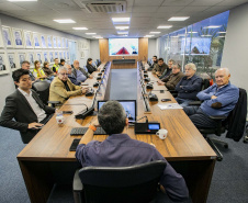 Movimento Pró-Paraná conhece projetos da Portos do Paraná e visita obras do Moegão