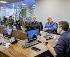 Movimento Pró-Paraná conhece projetos da Portos do Paraná e visita obras do Moegão