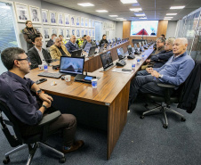 Movimento Pró-Paraná conhece projetos da Portos do Paraná e visita obras do Moegão