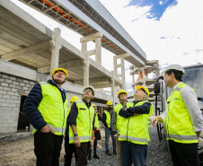 Movimento Pró-Paraná conhece projetos da Portos do Paraná e visita obras do Moegão