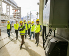 Movimento Pró-Paraná conhece projetos da Portos do Paraná e visita obras do Moegão