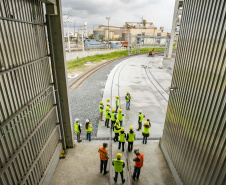 Movimento Pró-Paraná conhece projetos da Portos do Paraná e visita obras do Moegão