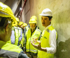 Movimento Pró-Paraná conhece projetos da Portos do Paraná e visita obras do Moegão