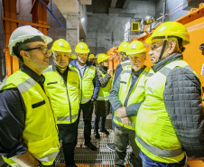Movimento Pró-Paraná conhece projetos da Portos do Paraná e visita obras do Moegão