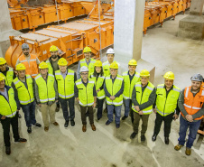 Movimento Pró-Paraná conhece projetos da Portos do Paraná e visita obras do Moegão