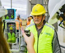 Movimento Pró-Paraná conhece projetos da Portos do Paraná e visita obras do Moegão