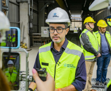 Movimento Pró-Paraná conhece projetos da Portos do Paraná e visita obras do Moegão
