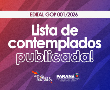 Estado divulga lista dos contemplados no Geração Olímpica e Paralímpica