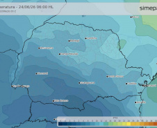 PRIMEIRA FRENTE FRIA DO INVERNO COMEÇA A ATRAVESSAR O PARANÁ