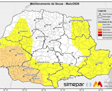 SECA RECUA EM VÁRIAS REGIÕES DO PARANÁ, APONTA MONITOR NACIONAL