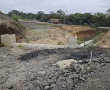 Pavimentação e novo viaduto da PR-364 em Irati
