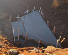 Obra de whitetopping da PR-460 e PRC-487 entre Pitanga e Nova Tebas