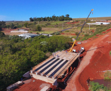 Pavimentação da PR-574 e PR-575 entre Palmitópolis, Nova Aurora e Tupãssi