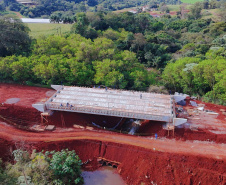 Pavimentação da PR-574 e PR-575 entre Palmitópolis, Nova Aurora e Tupãssi