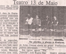 Teatro José Maria Santos comemora 28 anos e ganha documentário sobre sua história