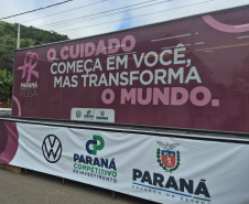 SESA - Carreta Saúde da Mulher chega a Rolândia para atender seis municípios da região