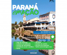 Paraná em Ação chega a Morretes a partir desta quinta-feira