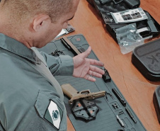 Polícia Penal do Paraná capacita mais de 770 servidores para o uso de novas pistolas Glock G17 em todo o Estado