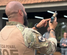 Polícia Penal do Paraná capacita mais de 770 servidores para o uso de novas pistolas Glock G17 em todo o Estado