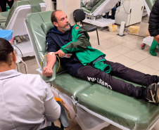 Parceria entre Estado e Curitiba lança mobilização que une esporte e doação de sangue na capital