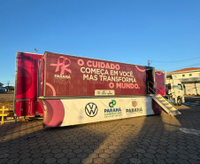 Carreta Saúde da Mulher chega a Congonhinhas para atender cinco municípios da região