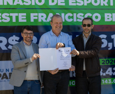 Unioeste inaugura novo ginásio de esportes em Francisco Beltrão