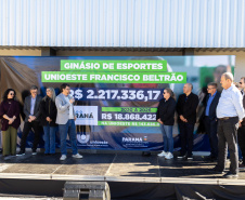 Unioeste inaugura novo ginásio de esportes em Francisco Beltrão
