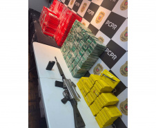 PCPR intercepta carga de drogas e arsenal de armas avaliadas em R$ 22 milhões em Campo Largo