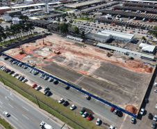 Ceasa Curitiba avança nas obras do novo Mercado de Flores com início das fundações