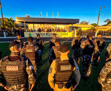 Foz do Iguaçu ganha Companhia de Polícia de Choque para reforçar segurança na Tríplice Fronteira