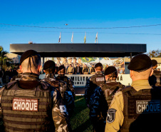 Foz do Iguaçu ganha Companhia de Polícia de Choque para reforçar segurança na Tríplice Fronteira