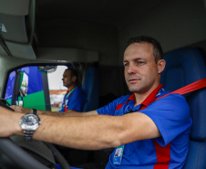 ENTREGA CAMINHÕES VOLVO