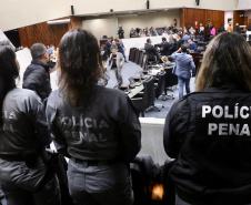 Aprovado projeto de lei que promove isonomia da Polícia Penal do Paraná com demais forças de segurança