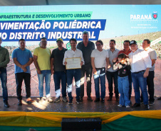 Governo do Estado autoriza início das obras de pavimentação no Distrito Industrial de Jaguariaíva