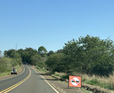 PR-463 entre Colorado e Santo Inácio.