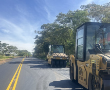PR-463 entre Colorado e Santo Inácio.