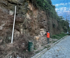 DEFESA CIVIL - Estado, União e municípios iniciam força-tarefa no levantamento de danos em Cerro Azul e Adrianópolis