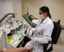 Hemepar reforça chamado para doadores de sangue dos tipos O positivo e O negativo