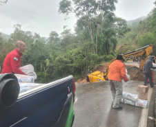 ESTRADA DESLIZAMENTO