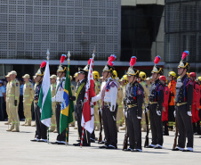 O governador Darci Piana participou nesta quinta-feira (8) do Aniversario bombeiros no Guatupê
