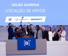 Sanepar define Consórcio Águas do Paraná como vencedor do leilão de megaprojeto no Norte do estado